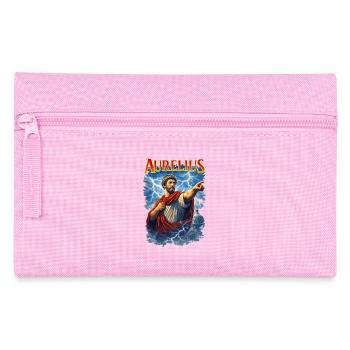 Portrait of Marcus Aurelius - Pencil Case - pink - Front