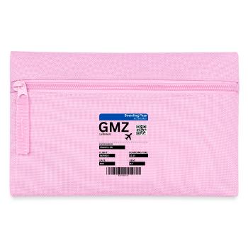 Idée de billet d’avion pour vacances à La Gomera aux îles Canaries - Trousse - rose - Devant