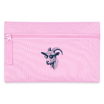 Großartige Ziege - Federtasche - Rosa - Vorne