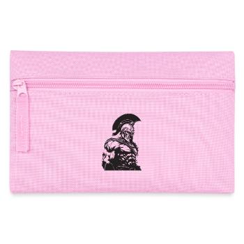 Spartaner Gladiator Bodybuilding - Federtasche - Rosa - Vorne