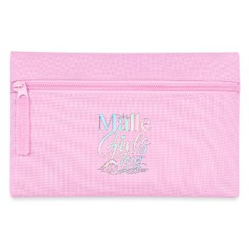 Malle Girls Tour Mädelsabend Mallorca Party Urlaub - Federtasche - Rosa - Vorne