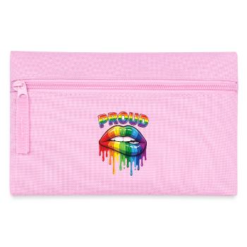 Mois de la fierté LGBT - Fier ! - Trousse - rose - Devant