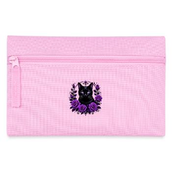Gueule de bois nocturne dans la couronne lilas - Trousse - rose - Devant