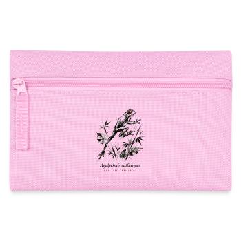 Red Eyed Tree Frog Rainforest - Pencil Case - pink - Front