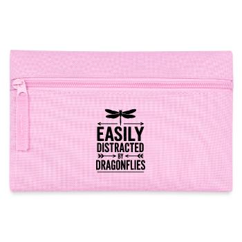 Libellules Dictons Libellules Libellules Drôle de Libellules - Trousse - rose - Devant