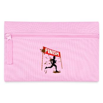 Mud Run Finisher Men - Pencil Case - pink - Front