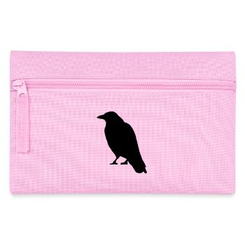 crow - Pencil Case - pink - Front