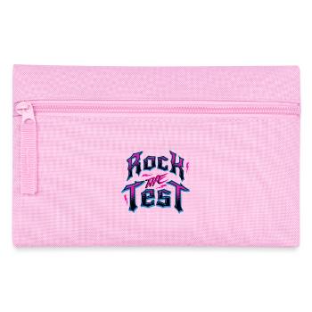 Jour d’examen Rock The Test Journée d’examen drôle d’enseignant - Trousse - rose - Devant