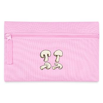 Pilze Suchen Zubehör Kostüm Pilz Outfit Champignon - Federtasche - Rosa - Vorne