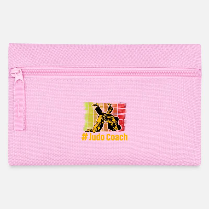 Judo-Trainer - Federtasche - Rosa