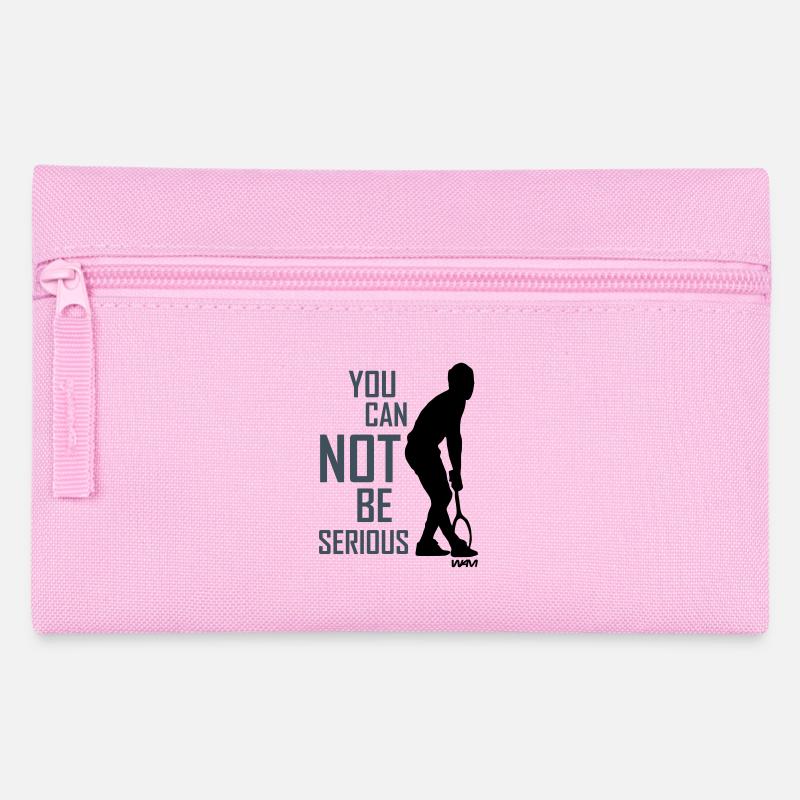 tennis mcenroe tribute - Federtasche - Rosa
