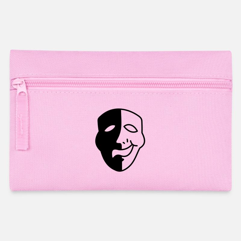 Phantom Mask - Pencil Case - pink
