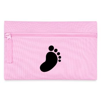 Fuß - Federtasche - Rosa - Vorne