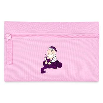 Knitting Sheep - Strickendes Schaf - Federtasche - Rosa - Vorne