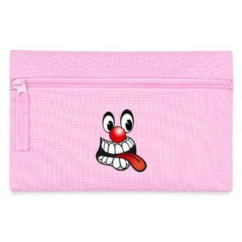 smiley design 1 - Pencil Case - pink - Front