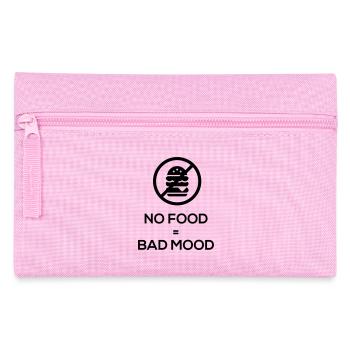 Kein Essen = schlechte Laune - Federtasche - Rosa - Vorne