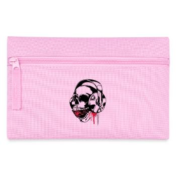 skull music vect by customstyle - Trousse - rose - Devant