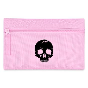 Skull - Federtasche - Rosa - Vorne