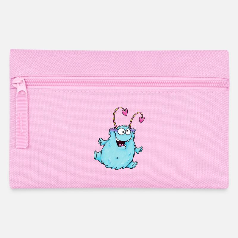 cuddly monster - Federtasche - Rosa