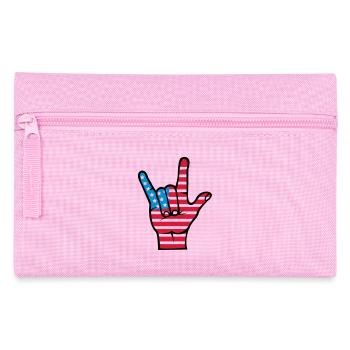 hand_usa - Trousse - rose - Devant