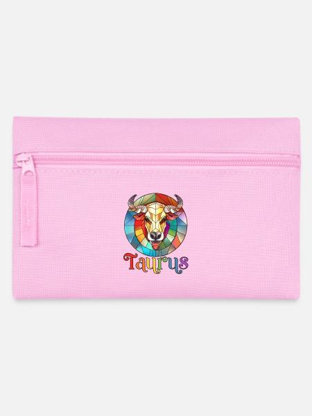 Stier, Sternzeichen, Horoskop - Federtasche - Rosa