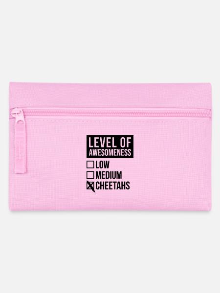 Gepard-Gepard-Gepard - Federtasche - Rosa