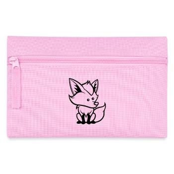 fuchs comic tier - Federtasche - Rosa - Vorne