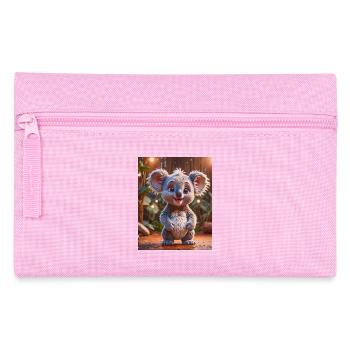 super süßes australisches Tier Down Under Koala Bär - Federtasche - Rosa - Vorne