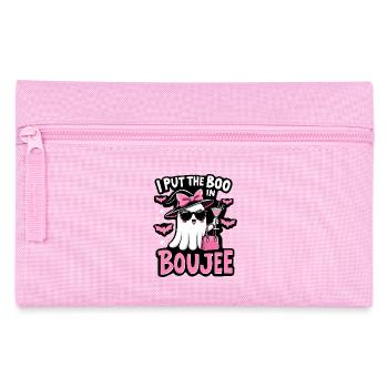 Fantôme stylé : j’ai mis le boo à Boujee - Trendy ha - Trousse - rose - Devant
