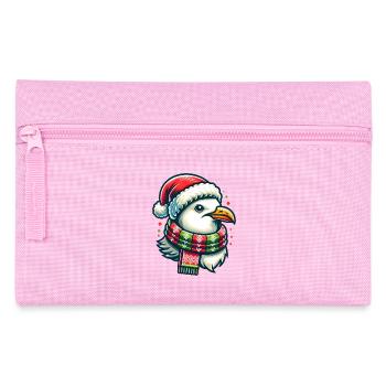 Moin Möwe Weihnachten - Federtasche - Rosa - Vorne