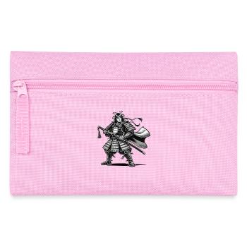 samurai comic - Federtasche - Rosa - Vorne