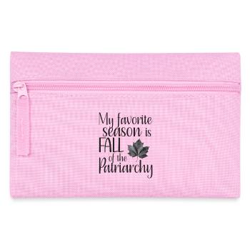 Ma saison préférée est la chute du patriarcat - Trousse - rose - Devant