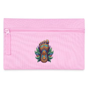 Vishnus Fußabdruck - Federtasche - Rosa - Vorne