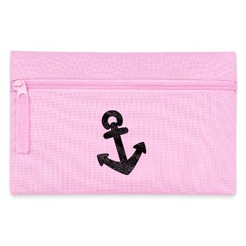 Anchor Distressed - Pencil Case - pink - Front