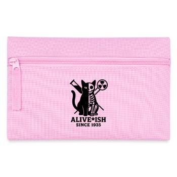 Schrödingers Katze - Federtasche - Rosa - Vorne