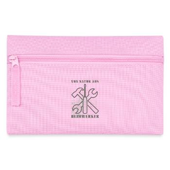 Do-it-yourselfers by nature – tool design - Pencil Case - pink - Front