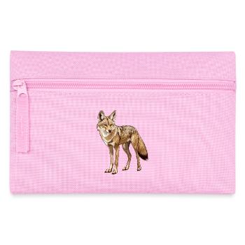 schlauer Schakal - Federtasche - Rosa - Vorne