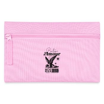 Boutique Amour Engel Unisex T-Shirt Sleep Angel - Federtasche - Rosa - Vorne