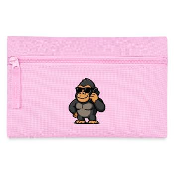 Bande dessinée de téléphone portable Gorille - Trousse - rose - Devant