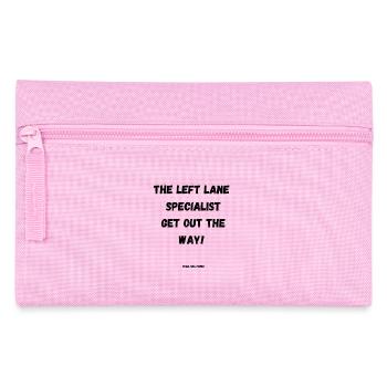 Le spécialiste de la voie gauche - Trousse - rose - Devant