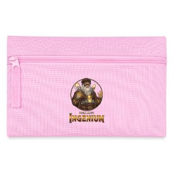 Ingenium Léonardo: Sorcier Steampunk - Trousse - rose - Devant