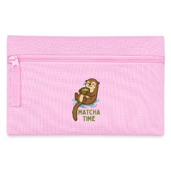 L’heure de la Loutre Matcha - Trousse - rose - Devant