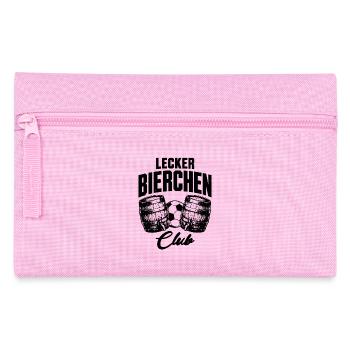 Lecker Bierchen Club Bierfaß Fußball Edition - Federtasche - Rosa - Vorne