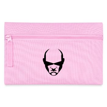 balded head - Pencil Case - pink - Front