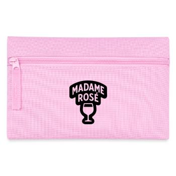 Monsieur Rosé Humour Drôles Noël - Trousse - rose - Devant