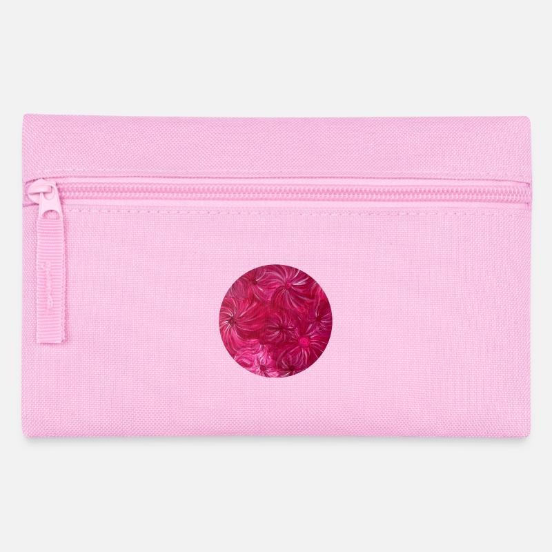 Handgemalt- handgemalt von Martina Eßer - Federtasche - Rosa