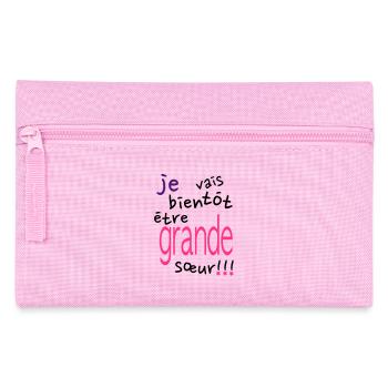 grande soeur - Trousse - rose - Devant