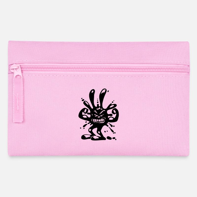 virus fleck - Federtasche - Rosa