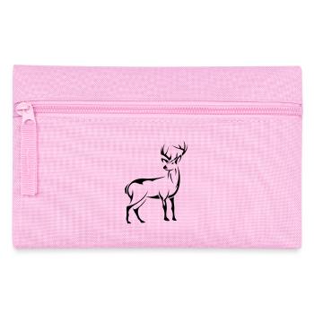 Schöner Hirsch - Federtasche - Rosa - Vorne
