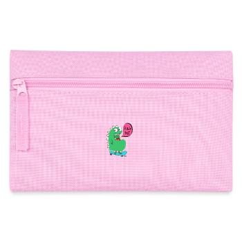 SkateboardMonster - Federtasche - Rosa - Vorne